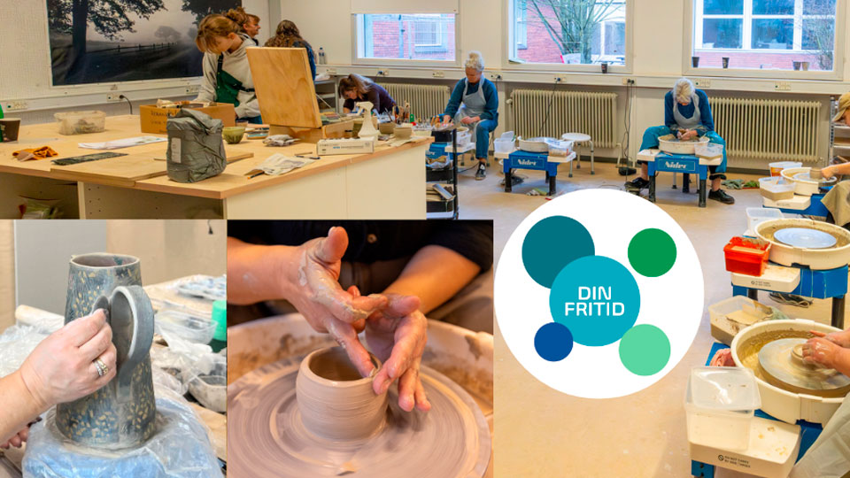 Udforsk keramikens mange teknikker på et keramik kursus på Sydfyn