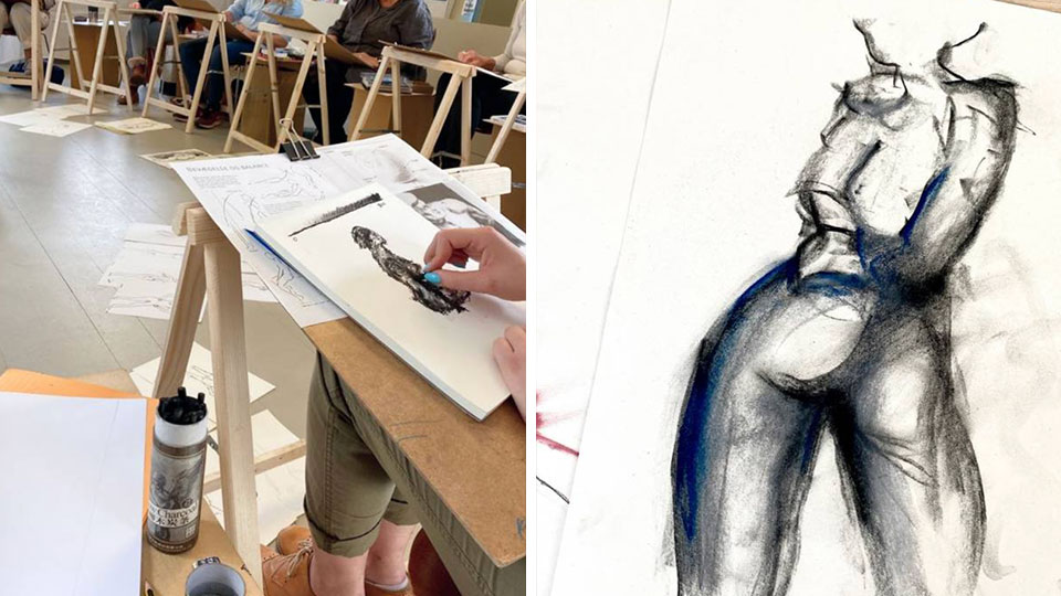 Prøv kræfter med croquis tegning hos Lisa Marie Frost