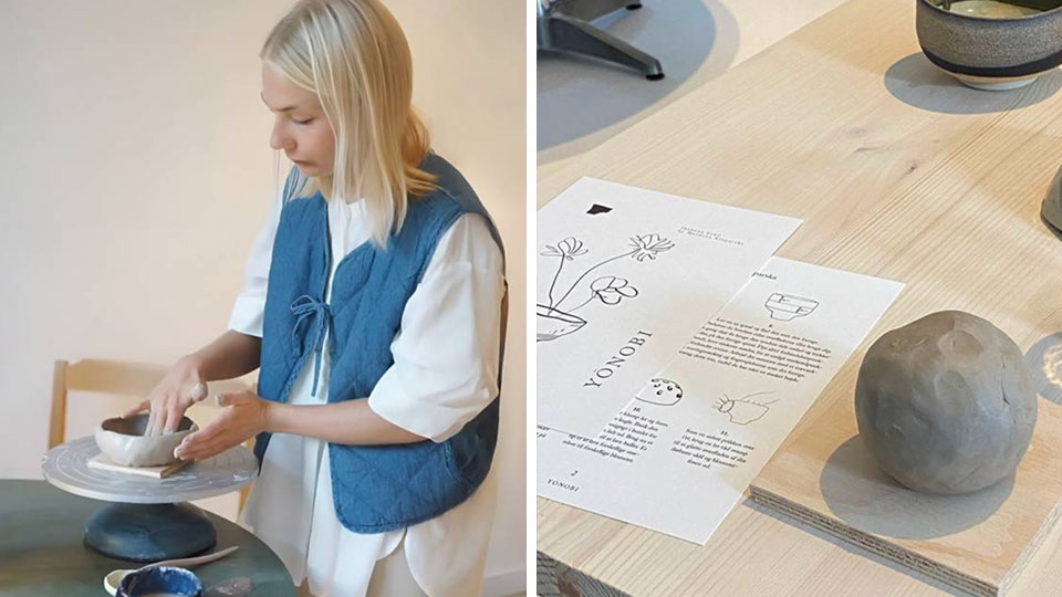 Lav din egen keramik hos YŌNOBIs Pinch Pot Café i Aarhus