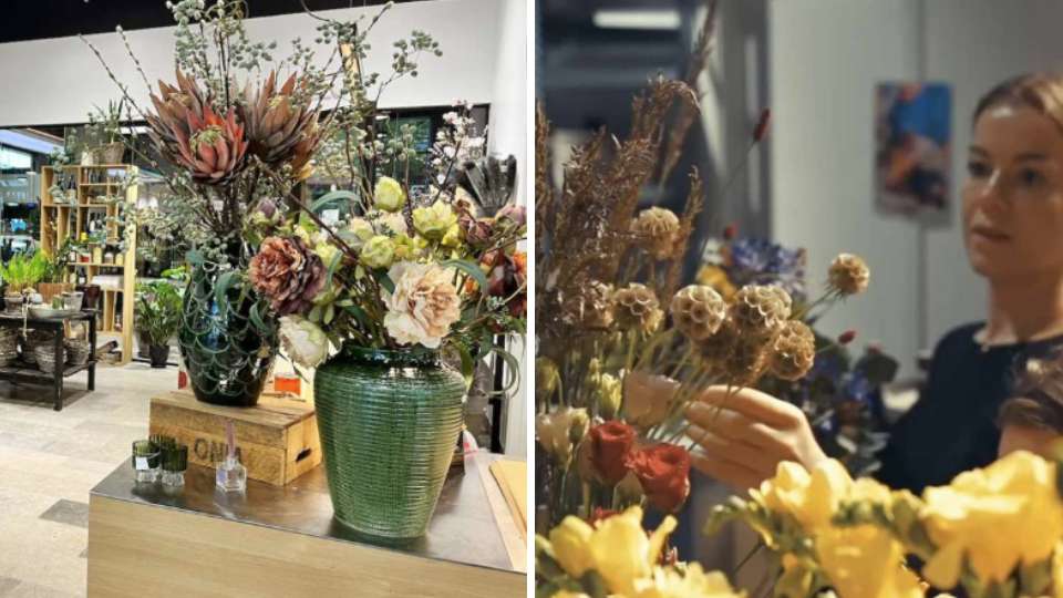 Blomsterworkshop hos IAMLIVIN i Ørestad - lær at binde din egen buket