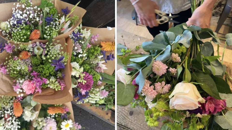 Blomsterbinding hos Tiny Flower Studio - Lav din egen unikke og personlige buket