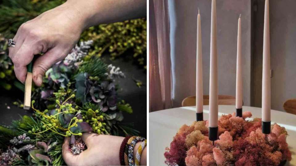 Kranseworkshop hos PRYD - Lav din egen sæsonkrans